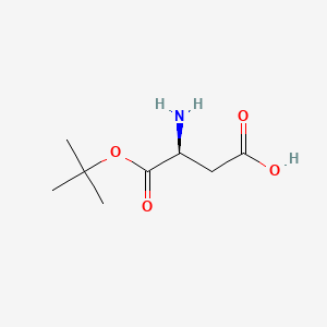 H-Asp-OtBu chemical structure (CAS 4125-93-3)