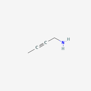 But-2-yn-1-amine chemical structure (CAS 41282-40-0)