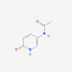 N-(6-Hydroxypyridin-3-yl)acetamide chemical structure (CAS 41292-43-7)