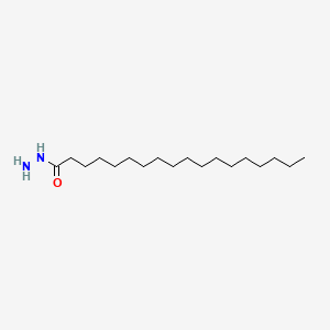 Stearicacidhydrazide chemical structure (CAS 4130-54-5)