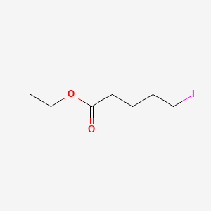 Ethyl 5-iodopentanoate chemical structure (CAS 41302-32-3)