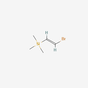 (E)-(2-Bromovinyl)trimethylsilane chemical structure (CAS 41309-43-7)