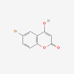 6-Bromo-4-hydroxycoumarin chemical structure (CAS 4139-61-1)