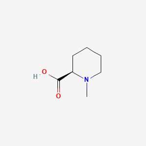 (R)-1-Methylpiperidine-2-carboxylic acid chemical structure (CAS 41447-17-0)