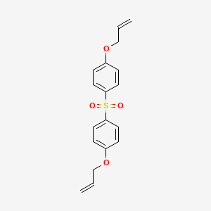 4,4'-Sulfonylbis((allyloxy)benzene) chemical structure (CAS 41481-63-4)