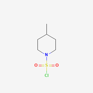 4-Methylpiperidine-1-sulfonyl chloride chemical structure (CAS 41483-70-9)