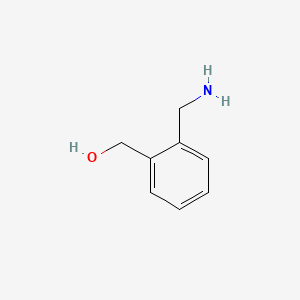(2-(Aminomethyl)phenyl)methanol chemical structure (CAS 4152-92-5)