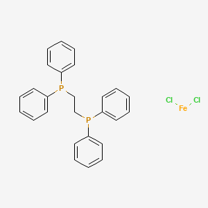 [1,2-Bis(diphenyphosphino)ethane]dichloroiron(II) chemical structure (CAS 41536-18-9)