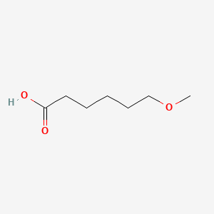 6-Methoxyhexanoic acid chemical structure (CAS 41639-61-6)
