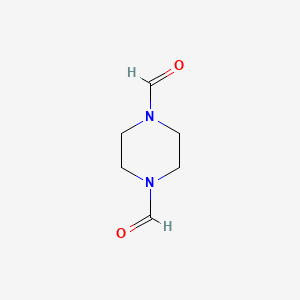1,4-Diformylpiperazine chemical structure (CAS 4164-39-0)