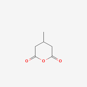 4-Methyldihydro-2H-pyran-2,6(3H)-dione chemical structure (CAS 4166-53-4)