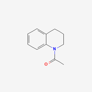 1-(3,4-Dihydroquinolin-1(2H)-yl)ethanone chemical structure (CAS 4169-19-1)
