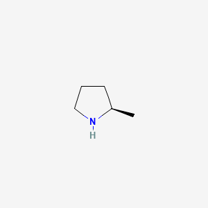 (R)-2-Methylpyrrolidine chemical structure (CAS 41720-98-3)