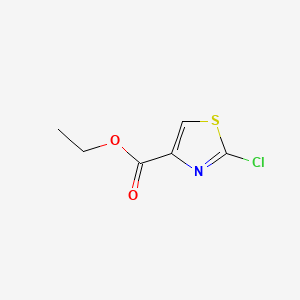 Ethyl 2-chlorothiazole-4-carboxylate chemical structure (CAS 41731-52-6)