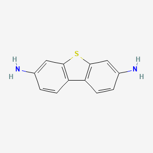 Dibenzo[b,d]thiophene-3,7-diamine chemical structure (CAS 41738-64-1)