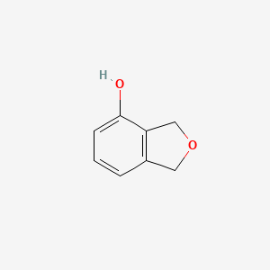 1,3-Dihydroisobenzofuran-4-ol chemical structure (CAS 417704-22-4)
