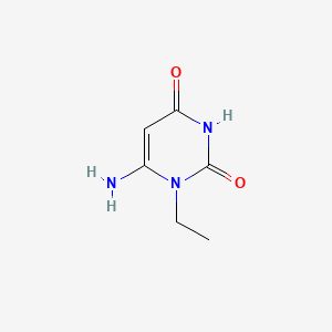 6-Amino-1-ethylpyrimidine-2,4(1H,3H)-dione chemical structure (CAS 41862-09-3)