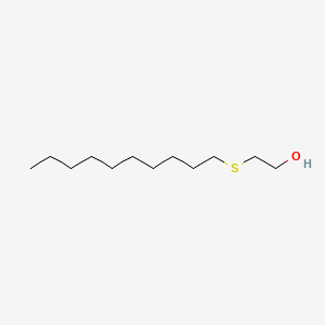 2-(Decylthio)ethan-1-ol chemical structure (CAS 41891-88-7)