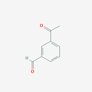 3-Acetylbenzaldehyde chemical structure (CAS 41908-11-6)