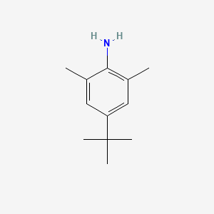 4-(tert-Butyl)-2,6-dimethylaniline chemical structure (CAS 42014-60-8)