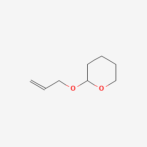 2-(Allyloxy)tetrahydro-2H-pyran chemical structure (CAS 4203-49-0)
