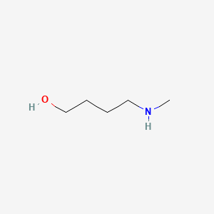 4-(Methylamino)butan-1-ol chemical structure (CAS 42042-68-2)