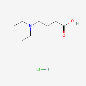 4-(Diethylamino)butanoic acid hydrochloride chemical structure (CAS 42060-21-9)