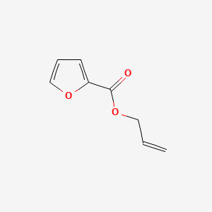 Allyl furan-2-carboxylate chemical structure (CAS 4208-49-5)