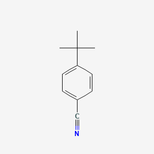 4-(tert-Butyl)benzonitrile chemical structure (CAS 4210-32-6)