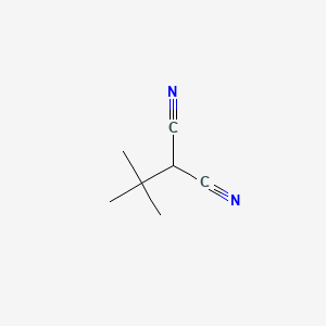 tert-Butylmalononitrile chemical structure (CAS 4210-60-0)