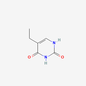 5-Ethylpyrimidine-2,4(1H,3H)-dione chemical structure (CAS 4212-49-1)