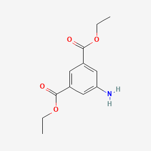 Diethyl 5-aminoisophthalate chemical structure (CAS 42122-73-6)