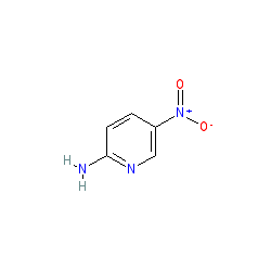 2-Amino-5-nitropyridine chemical structure (CAS 4214-76-0)