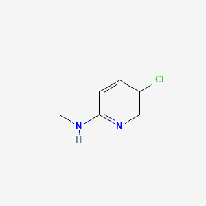 5-Chloro-N-methylpyridin-2-amine chemical structure (CAS 4214-80-6)