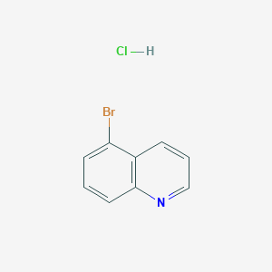 5-Bromoquinoline hydrochloride chemical structure (CAS 421580-26-9)