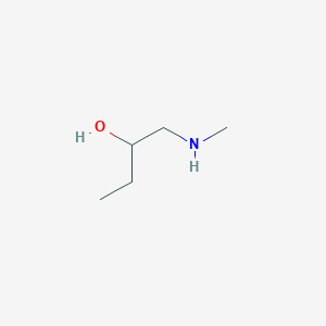 1-(Methylamino)butan-2-ol chemical structure (CAS 42163-27-9)