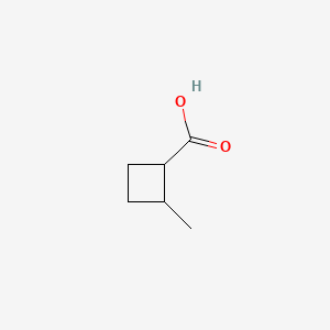 2-Methylcyclobutanecarboxylic acid chemical structure (CAS 42185-61-5)
