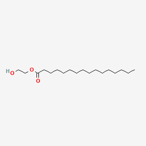 2-Hydroxyethyl palmitate chemical structure (CAS 4219-49-2)