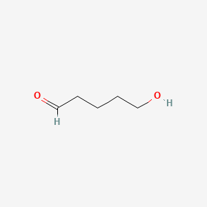 5-Hydroxypentanal chemical structure (CAS 4221-03-8)