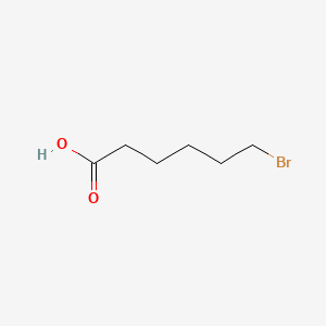 6-Bromohexanoic acid chemical structure (CAS 4224-70-8)