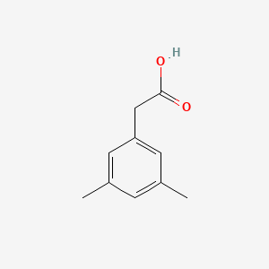 2-(3,5-Dimethylphenyl)acetic acid chemical structure (CAS 42288-46-0)