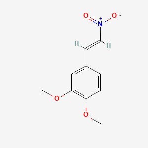 1,2-Dimethoxy-4-(2-nitrovinyl)benzene chemical structure (CAS 4230-93-7)