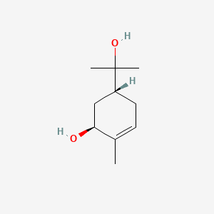 rel-(1S,5R)-5-(2-Hydroxypropan-2-yl)-2-methylcyclohex-2-en-1-ol chemical structure (CAS 42370-41-2)