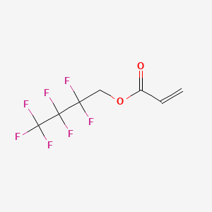 1H,1h-heptafluorobutylacrylate chemical structure (CAS 424-64-6)