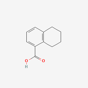 5,6,7,8-Tetrahydronaphthalene-1-carboxylic acid chemical structure (CAS 4242-18-6)