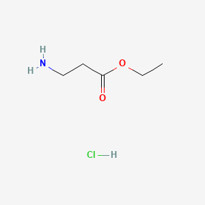 Ethyl 3-aminopropanoate hydrochloride chemical structure (CAS 4244-84-2)
