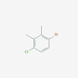 1-Bromo-4-chloro-2,3-dimethylbenzene chemical structure (CAS 425394-71-4)