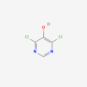 4,6-Dichloropyrimidin-5-ol chemical structure (CAS 425394-89-4)