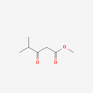 Methyl 4-methyl-3-oxopentanoate chemical structure (CAS 42558-54-3)