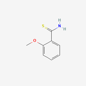 2-Methoxybenzothioamide chemical structure (CAS 42590-97-6)